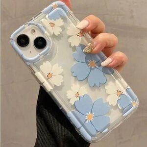 Floral Blue and White Phone Case